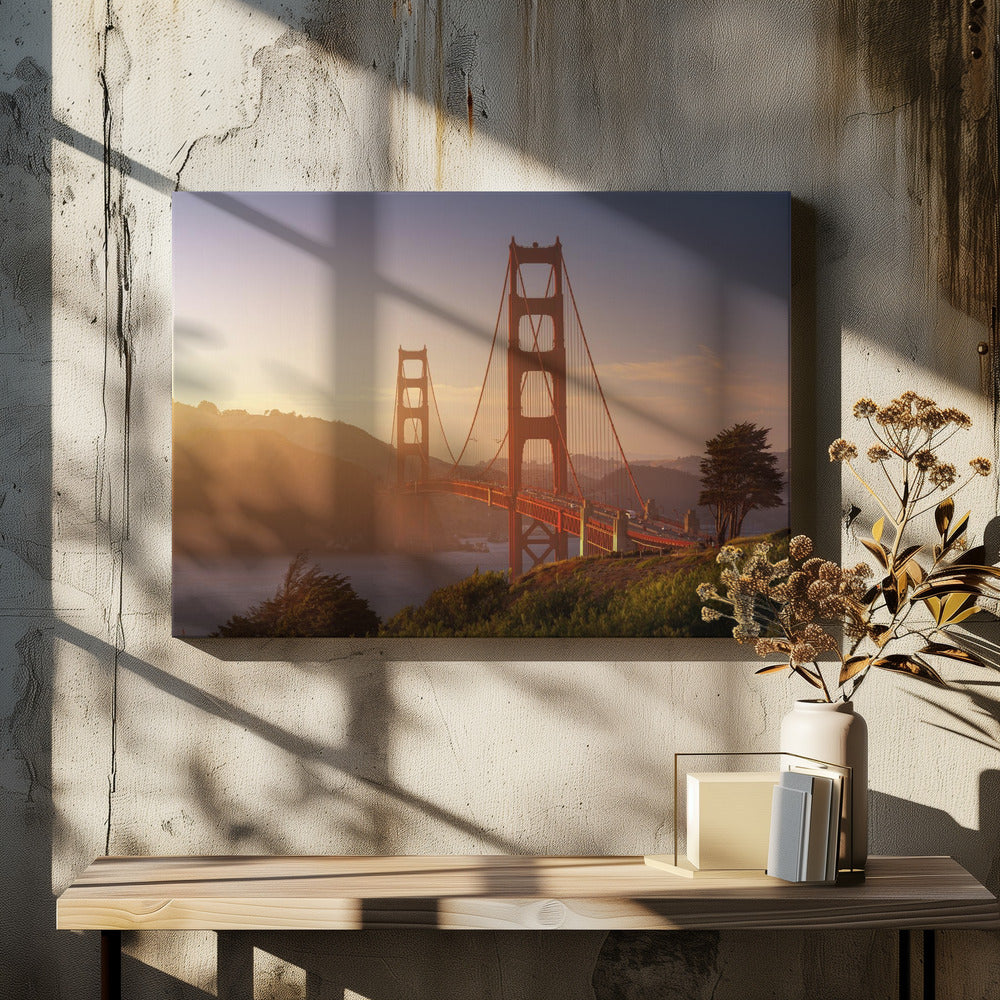 South Golden Gate by Juan Pablo De Miguel | San Francisco Bridge, Large Canvas Wall Art Print | Artsy Earth