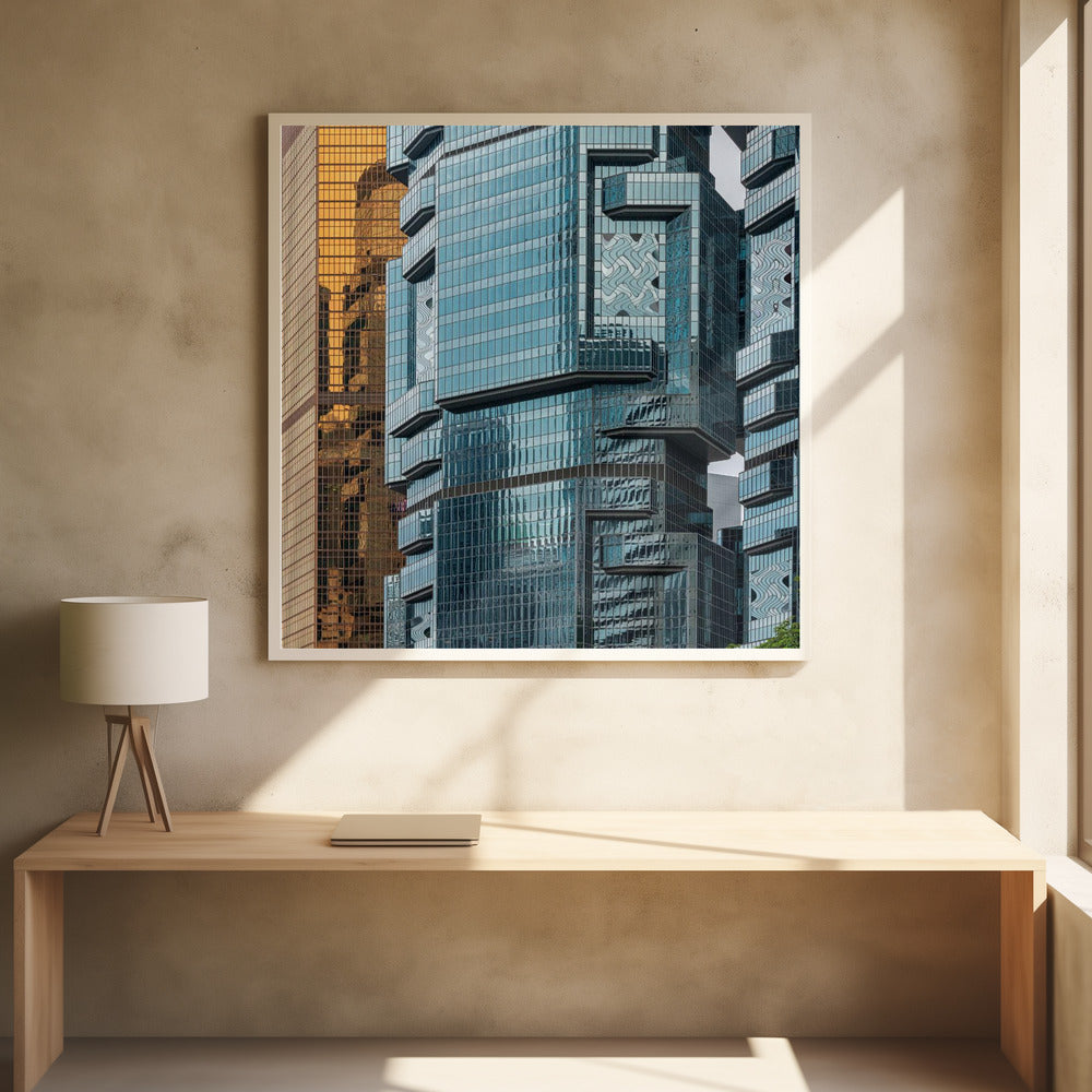 Shaping Up by Wayne Pearson | Modern Urban Architecture, Large Canvas Wall Art Print | Artsy Earth