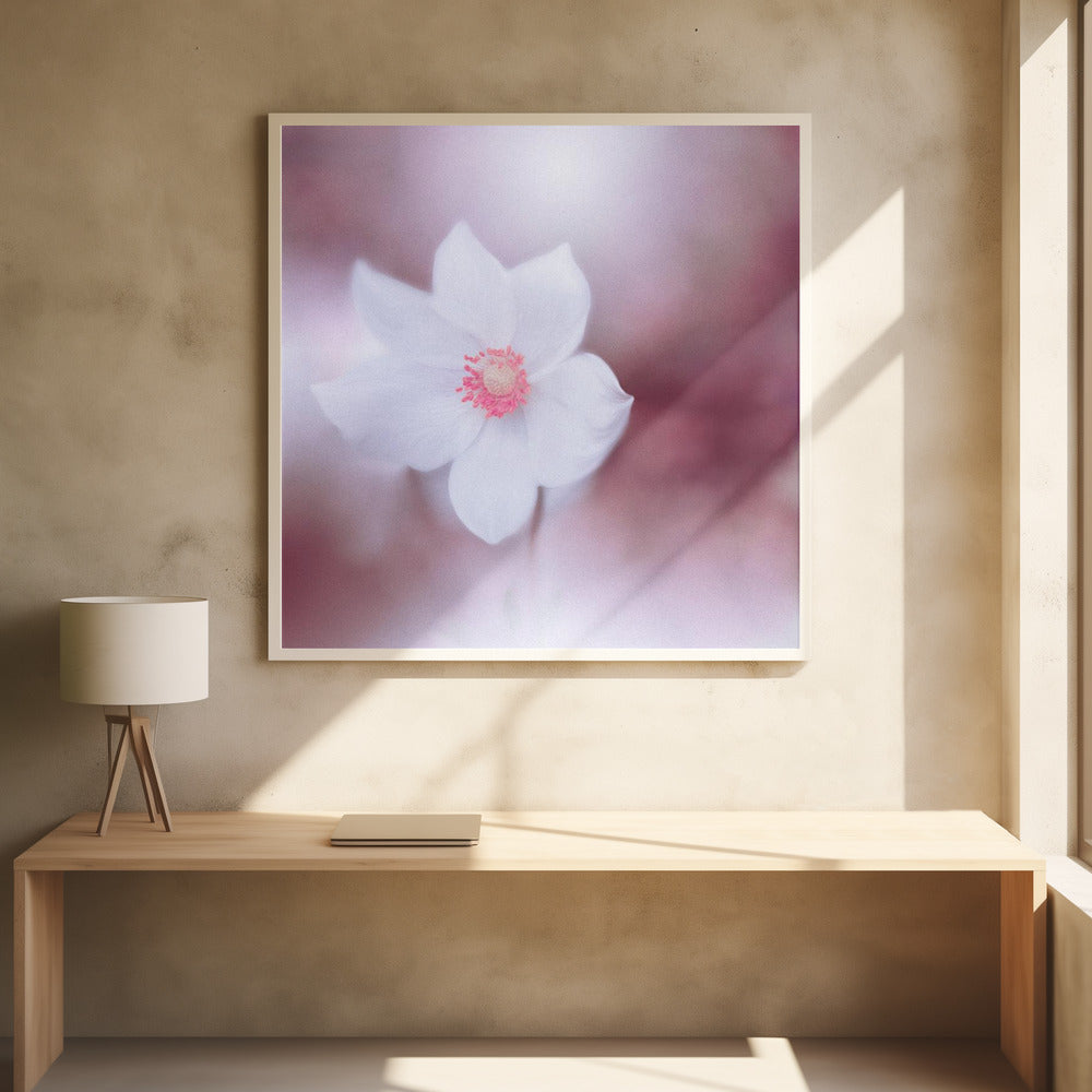 Eyes Wide Open by Juliana Nan | Floral Portrait Beauty, Large Canvas Wall Art Print | Artsy Earth