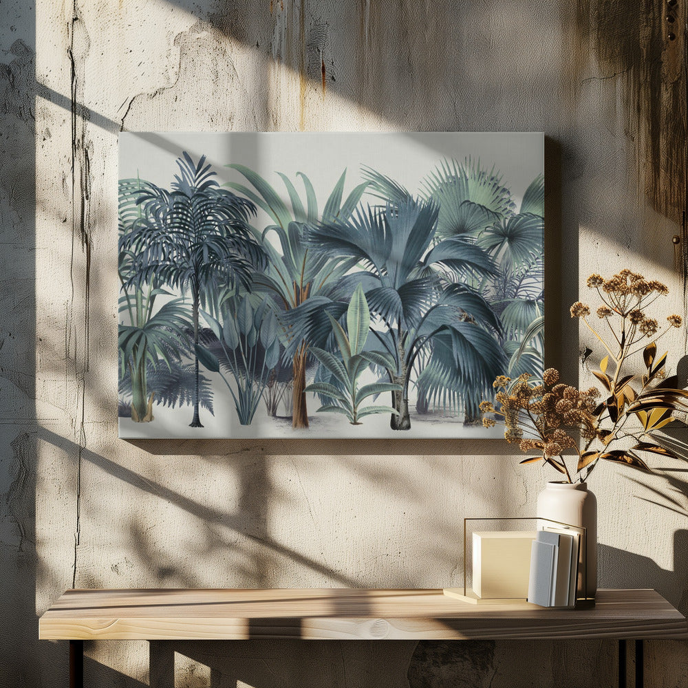 Exotic Palm Nature by Andrea Haase | Tropical Palm Landscape, Large Canvas Wall Art Print | Artsy Earth