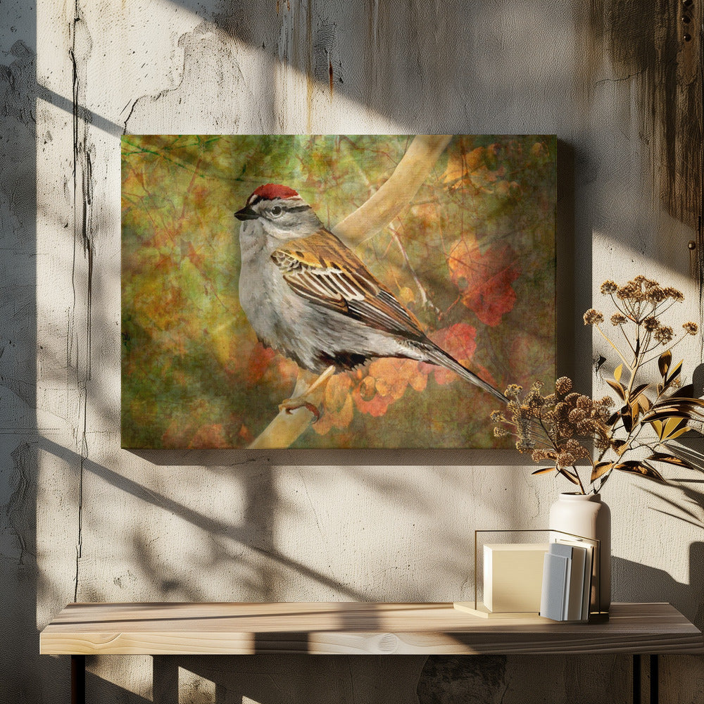 Immersed In the Forest by Angeles M. Pomata | Wildlife Bird Painting, Large Canvas Wall Art Print | Artsy Earth