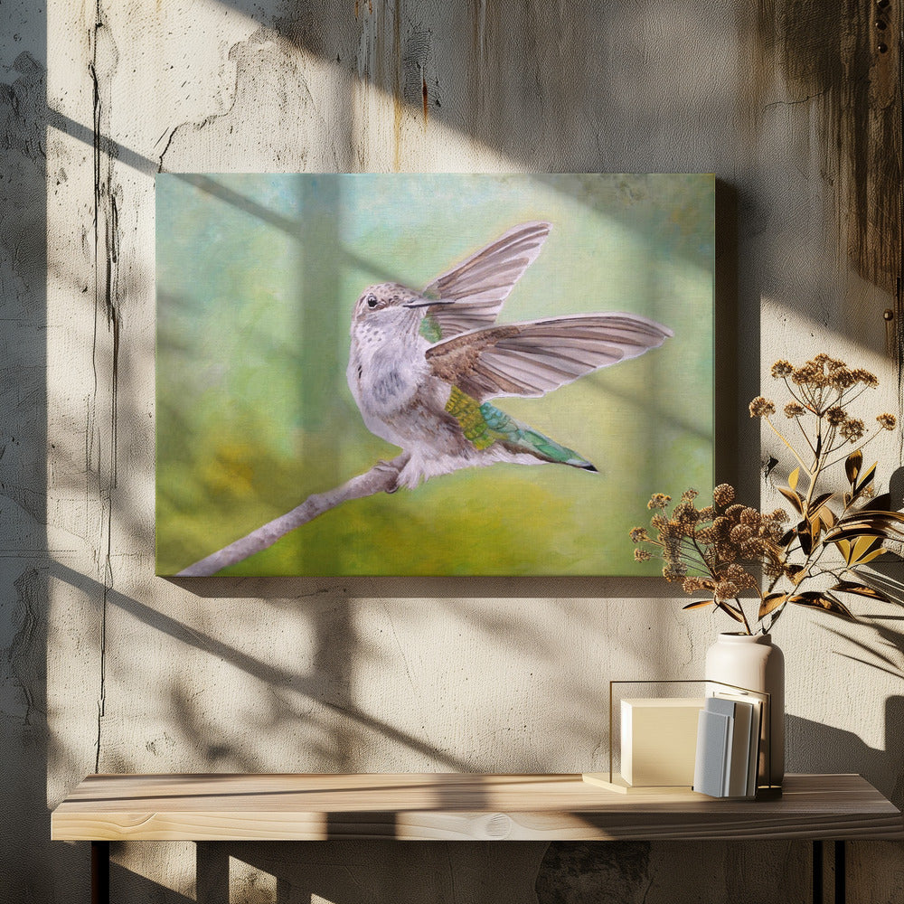 Save the Last Dance by Angeles M. Pomata | Watercolor Bird Nature, Large Canvas Wall Art Print | Artsy Earth