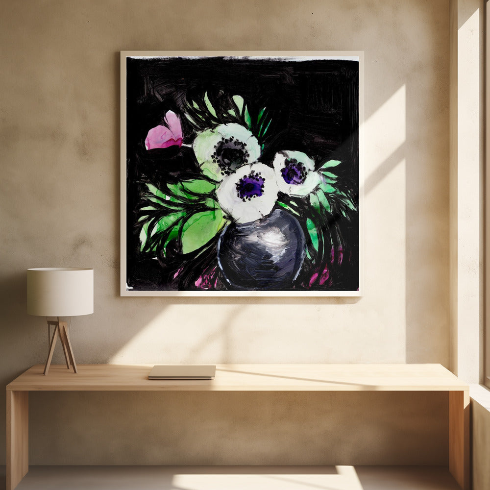 Floral Art Paint by Christine Lindstrom | Child Art Painting, Large Canvas Wall Art Print | Artsy Earth