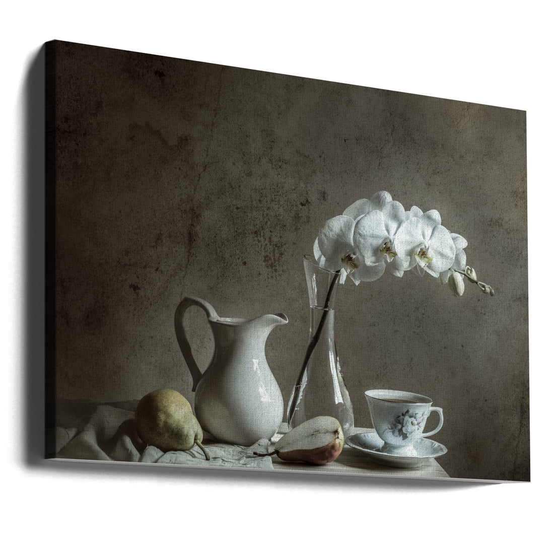 Old Wall Still Life by Margareth Perfoncio | Concrete Wall Texture, Large Canvas Wall Art Print | Artsy Earth