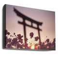 Melancholic Autumn by Koji Tajima | Japanese Floral Landscape, Large Canvas Wall Art Print | Artsy Earth