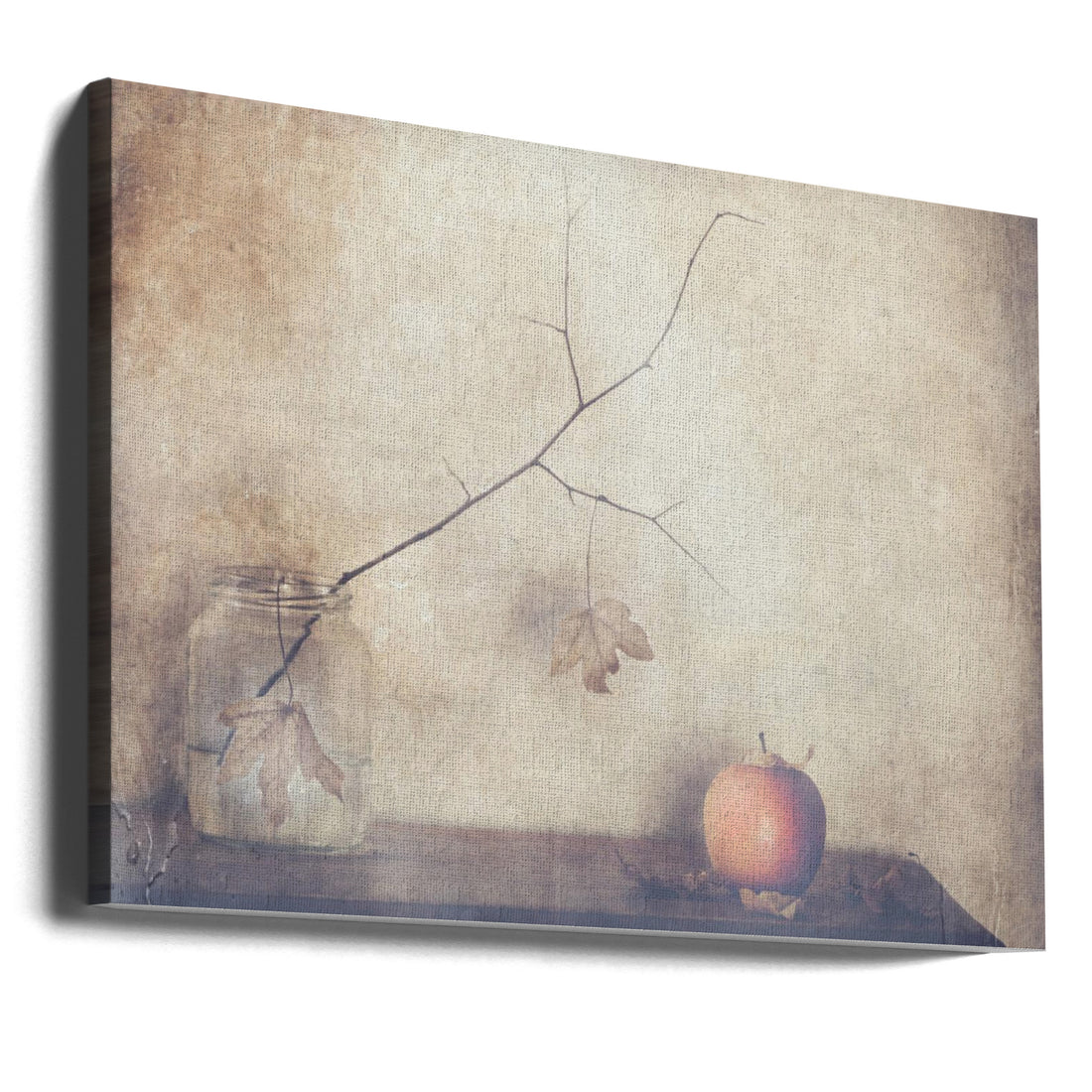 Fall Leaves Still Life by Delphine Devos | Autumn Food Photography, Large Canvas Wall Art Print | Artsy Earth