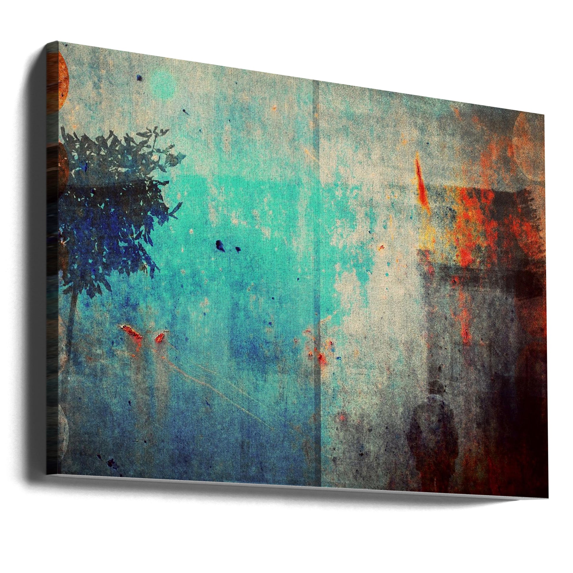 One way shadows by Dalibor Davidovic | Moody Street Shadows, Large Canvas Wall Art Print | Artsy Earth