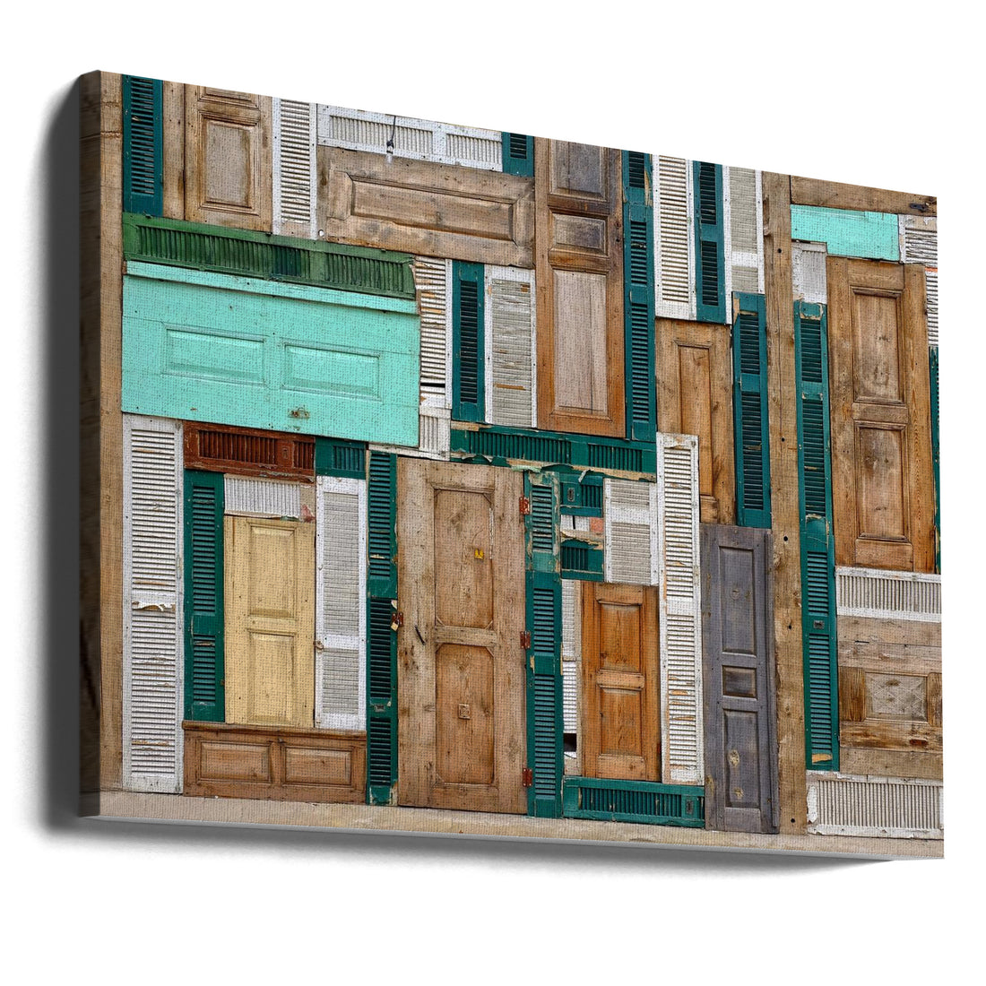 The Doors by Ali Ayer | Urban Architecture Entrance, Large Canvas Wall Art Print | Artsy Earth