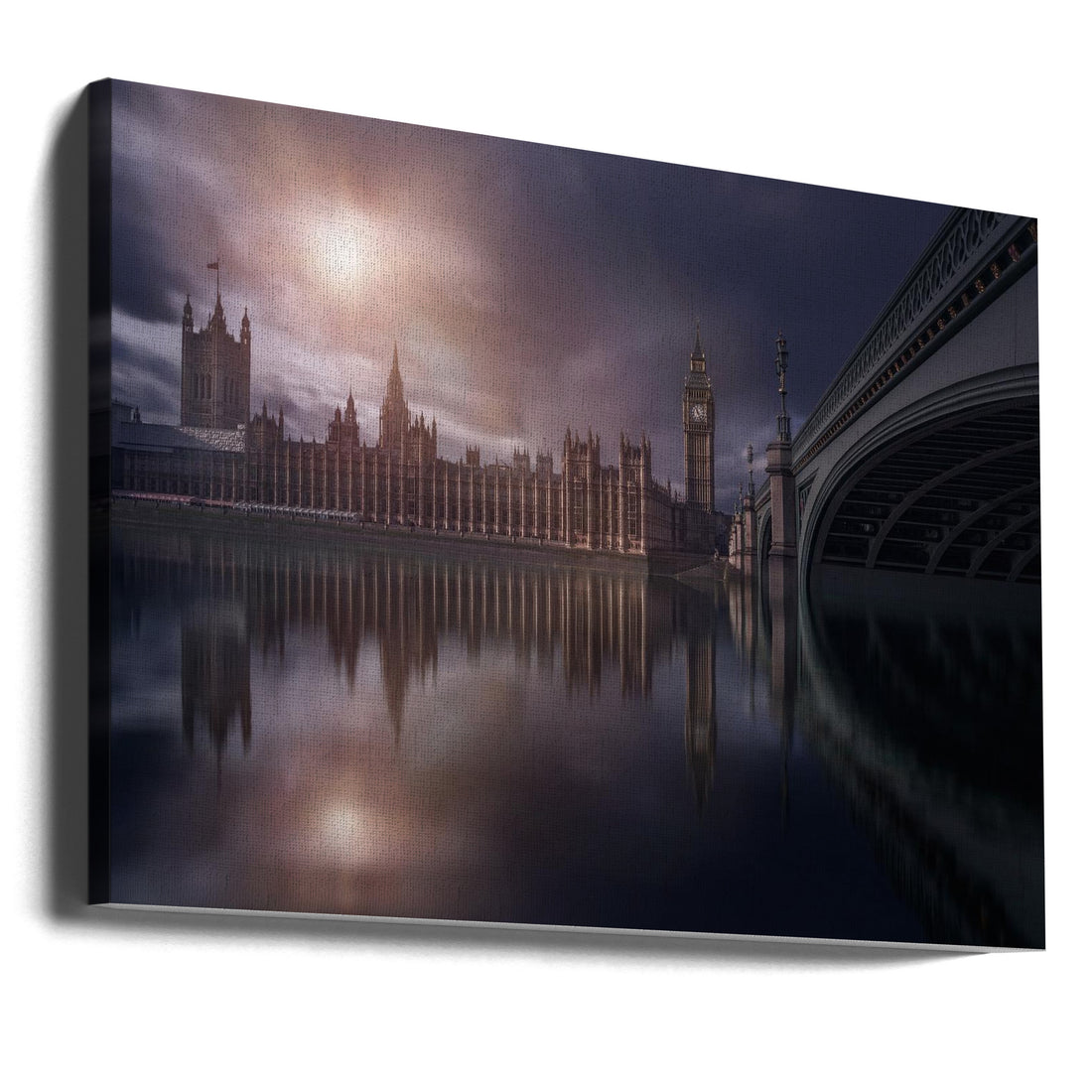 House of Parliament by Iván Ferrero | London Landmark Sunset, Large Canvas Wall Art Print | Artsy Earth