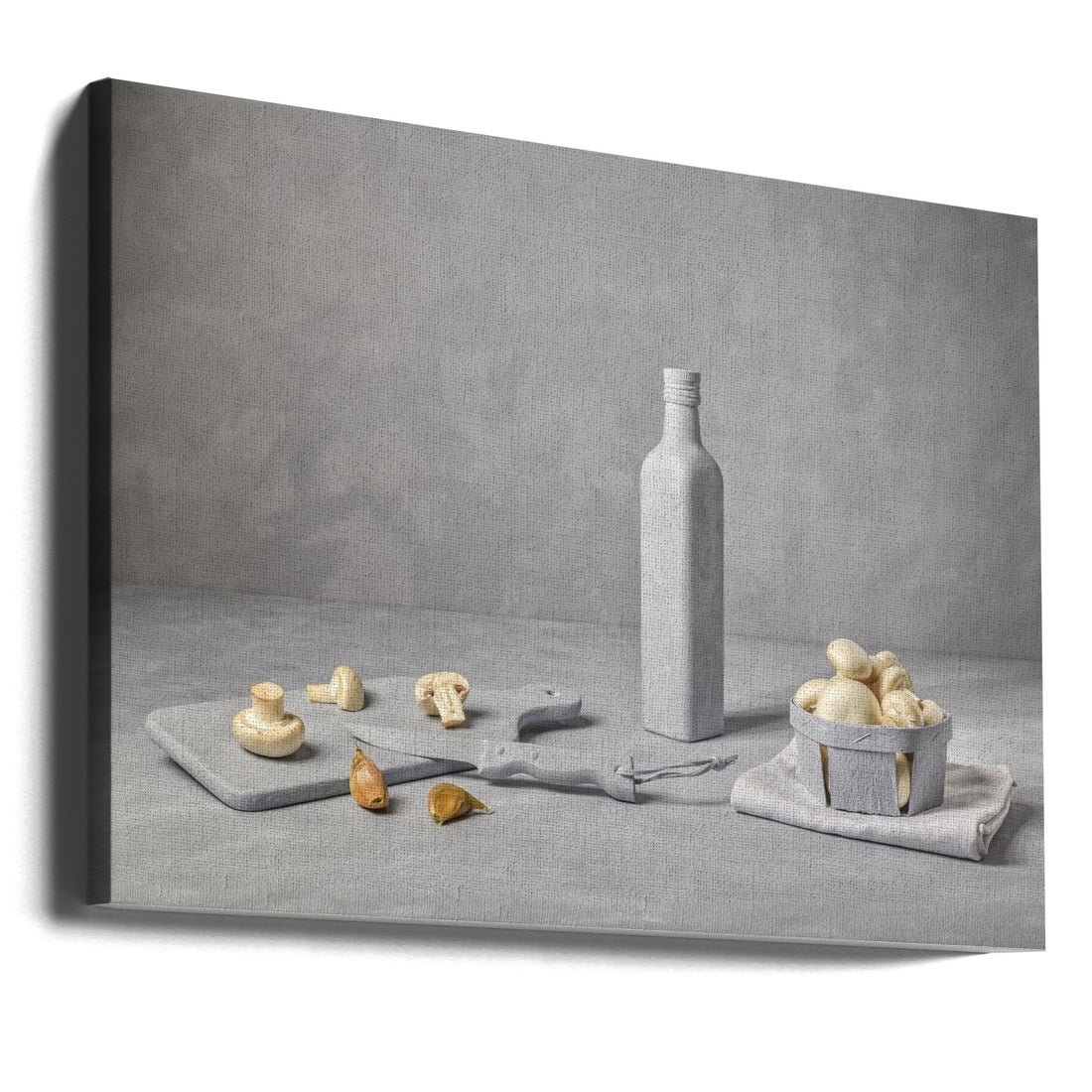 Mushrooms by Christophe Verot | Fresh Kitchen Vegetables, Large Canvas Wall Art Print | Artsy Earth