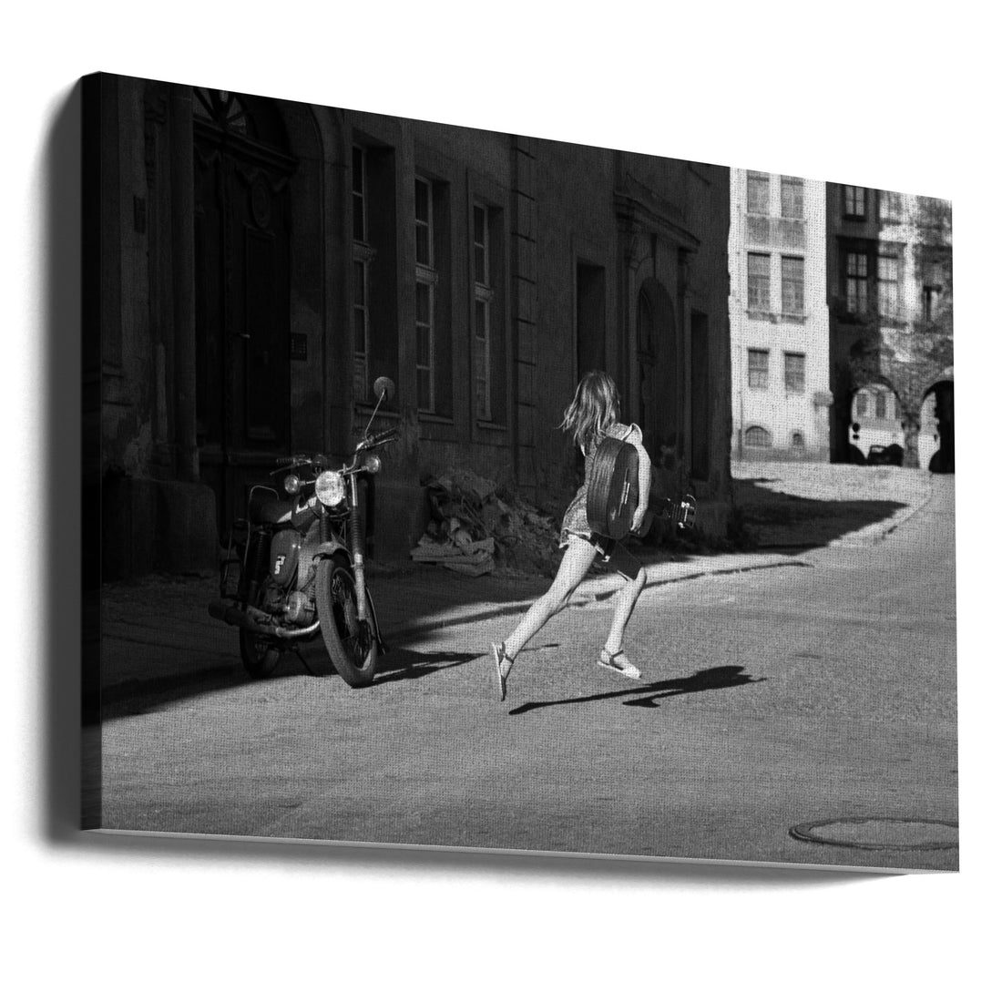 Freedom Childhood by Dieter Matthes | Urban Girl Freedom, Large Canvas Wall Art Print | Artsy Earth