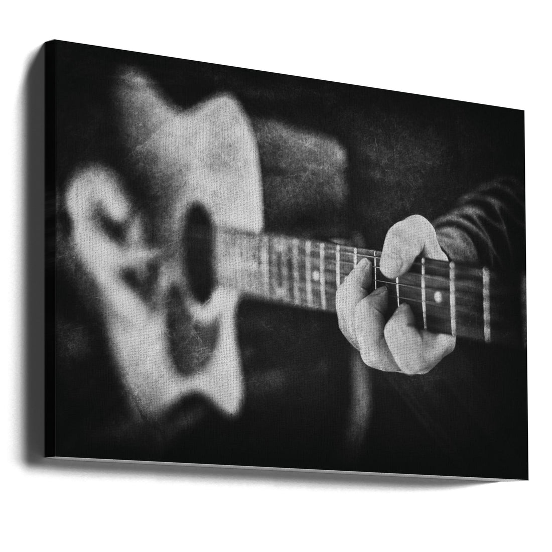 Unplugged Guitar by Roswitha Schleicher-schwarz | Acoustic Performance Music, Large Canvas Wall Art Print | Artsy Earth