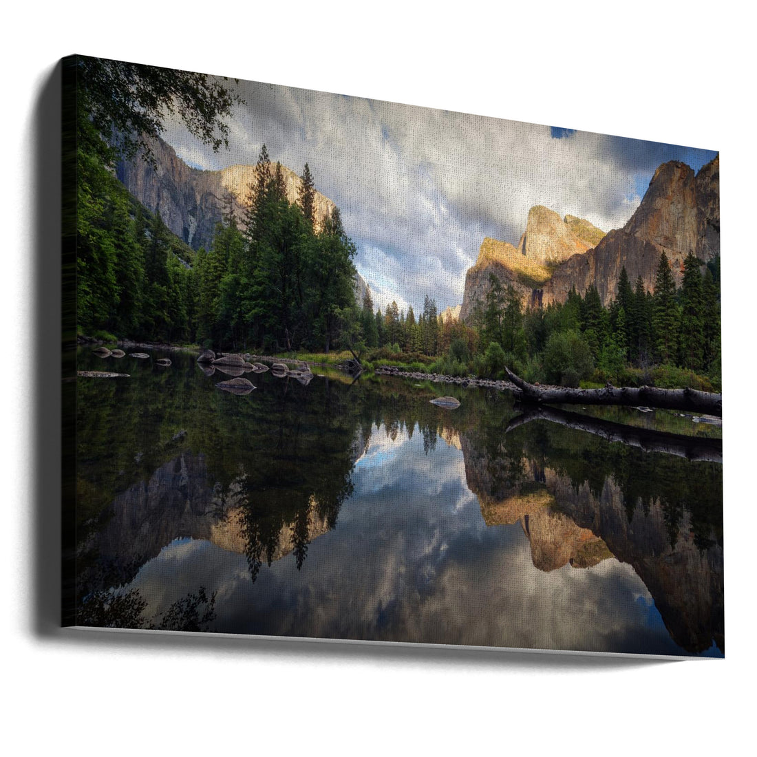 Yosemite Sunrise by Juan Pablo De Miguel | Mountain Valley Landscape, Large Canvas Wall Art Print | Artsy Earth