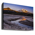 Daybreak by Andreas Agazzi | Mountain Creek Sunrise, Large Canvas Wall Art Print | Artsy Earth