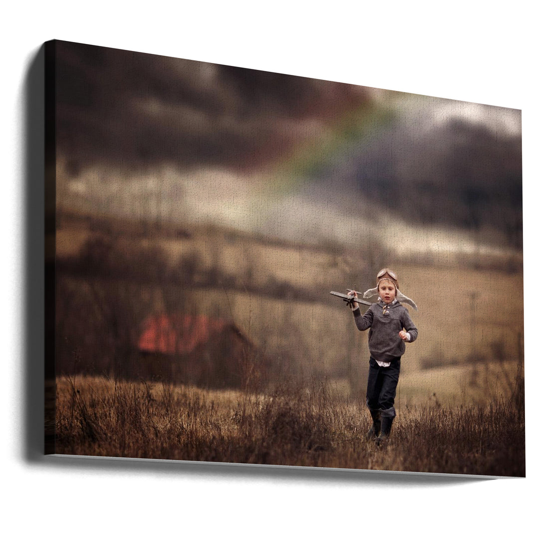 After the Storm by Annie Whitehead | Rural Aviation Portrait, Large Canvas Wall Art Print | Artsy Earth