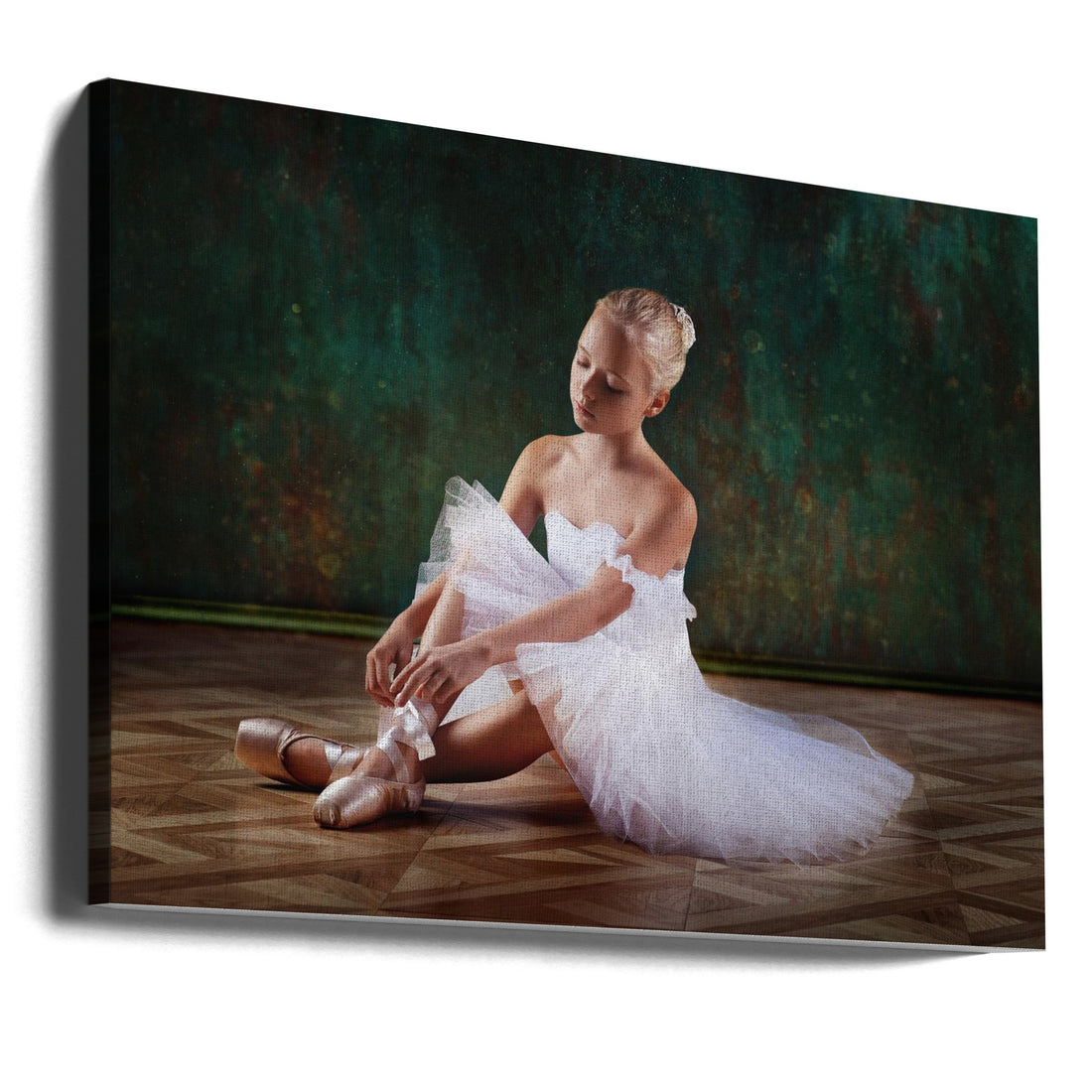 About Ballet by Alina Lankina | Ballet Dancer Portrait, Large Canvas Wall Art Print | Artsy Earth