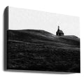 Black Chapel by Julien Oncete | Rural Church Landscape, Large Canvas Wall Art Print | Artsy Earth