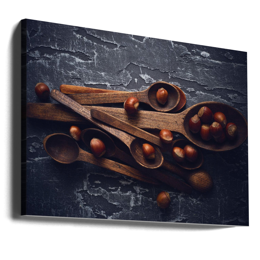 Hazelnuts by Aleksandrova Karina | Rustic Food Still Life, Large Canvas Wall Art Print | Artsy Earth