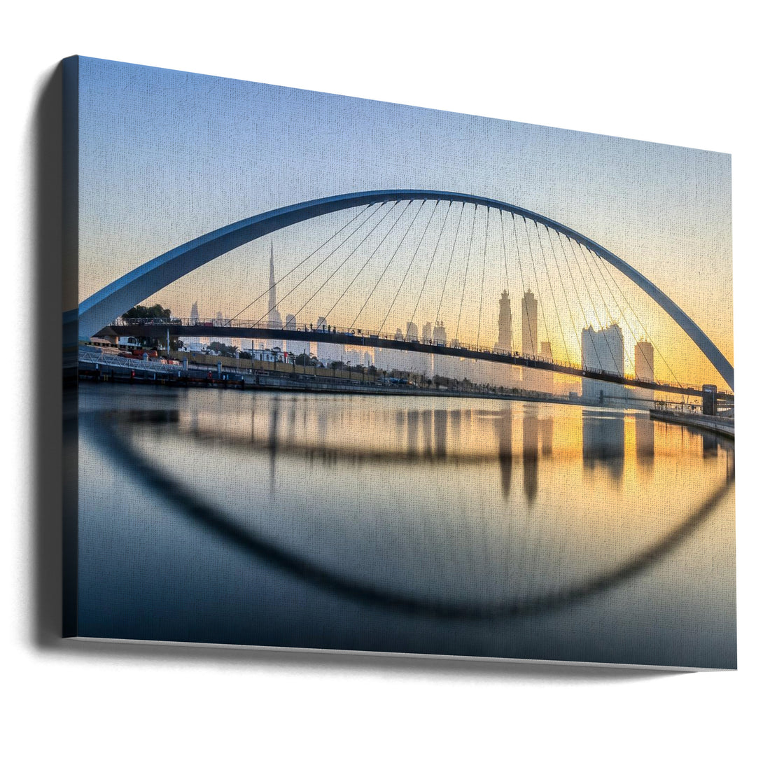 One Arch Fits All! by Mohammed Shamaa | Dubai Urban Architecture, Large Canvas Wall Art Print | Artsy Earth