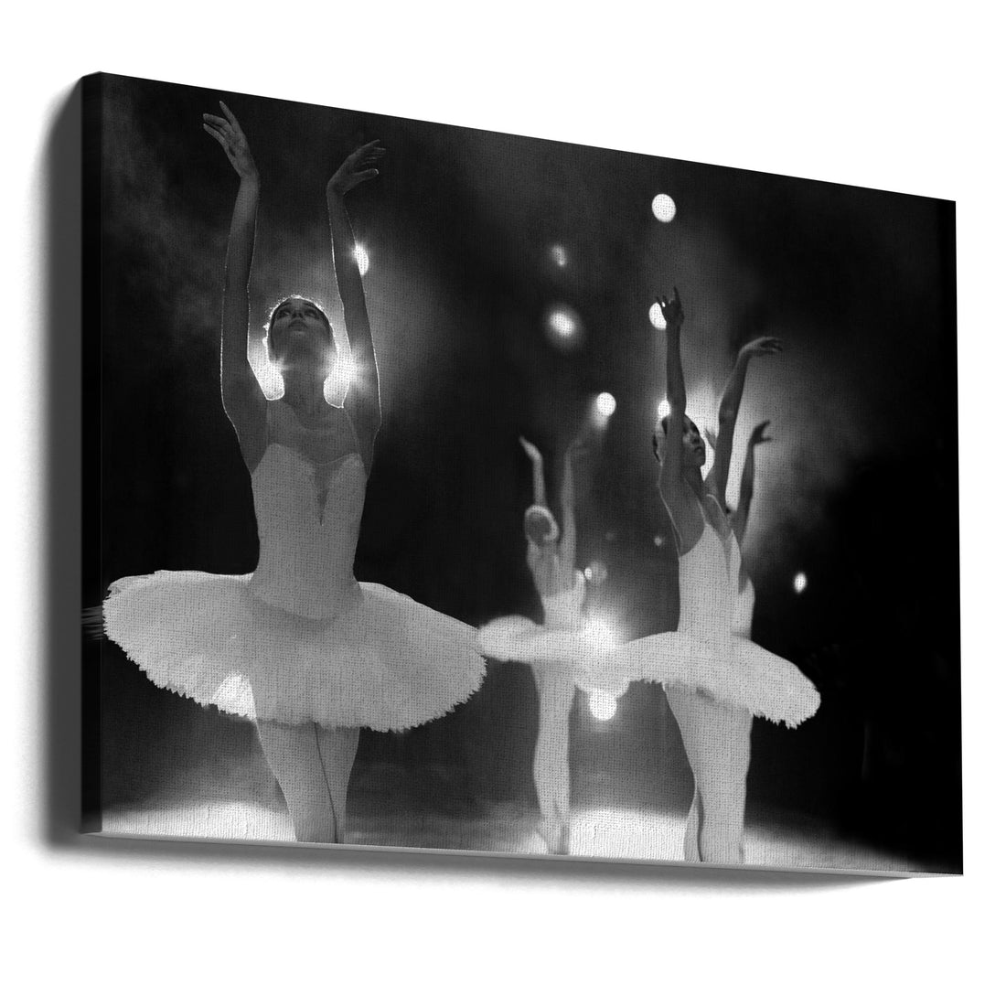 Swan Lake by Alexandr Pobat | Ballet Dance Performance, Large Canvas Wall Art Print | Artsy Earth