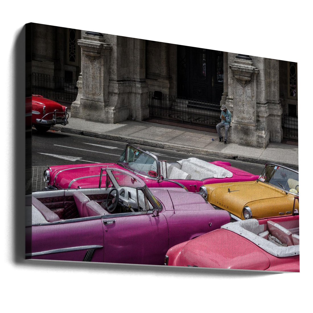 Cuban Dream by Pavol Stranak | Vintage Cuban Cars, Large Canvas Wall Art Print | Artsy Earth