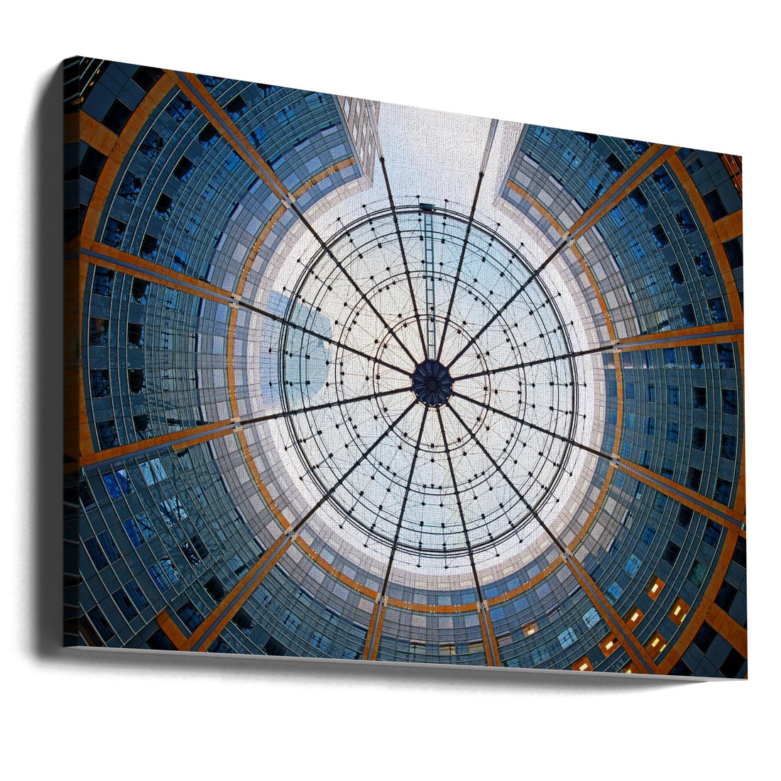 La Defense Paris by Martin Fleckenstein | Modern Architecture Geometry, Large Canvas Wall Art Print | Artsy Earth