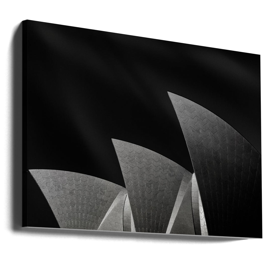 Like a famous three-mast by Mathilde Guillemot | Sydney Opera Sails, Large Canvas Wall Art Print | Artsy Earth