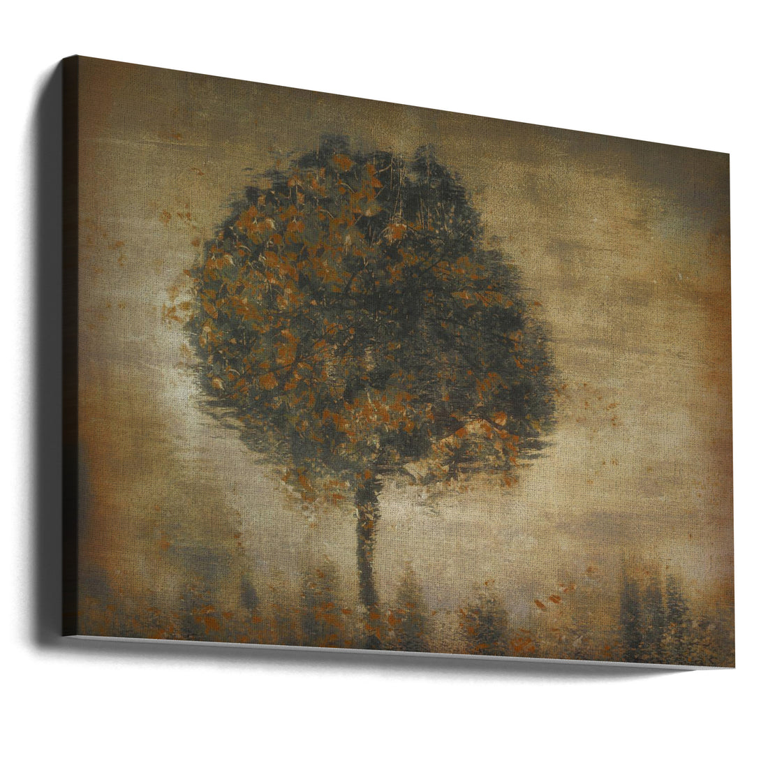 Fantasy Tree Art by Nel Talen | Abstract Autumn Landscape, Large Canvas Wall Art Print | Artsy Earth