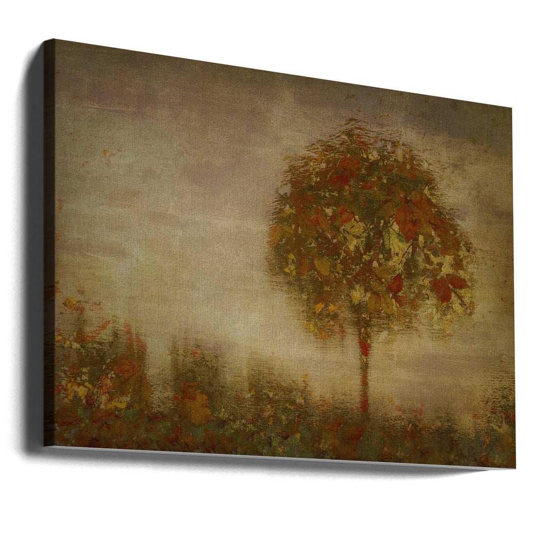 Fantasy Tree Art by Nel Talen | Abstract Autumn Landscape, Large Canvas Wall Art Print | Artsy Earth