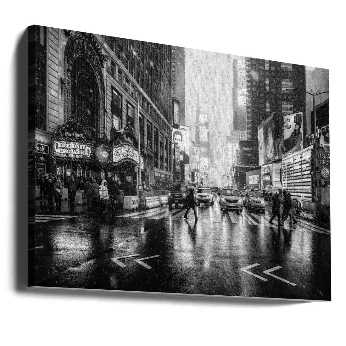 Times Square by Jorge Ruiz Dueso | Urban Cityscape Landmark, Large Canvas Wall Art Print | Artsy Earth