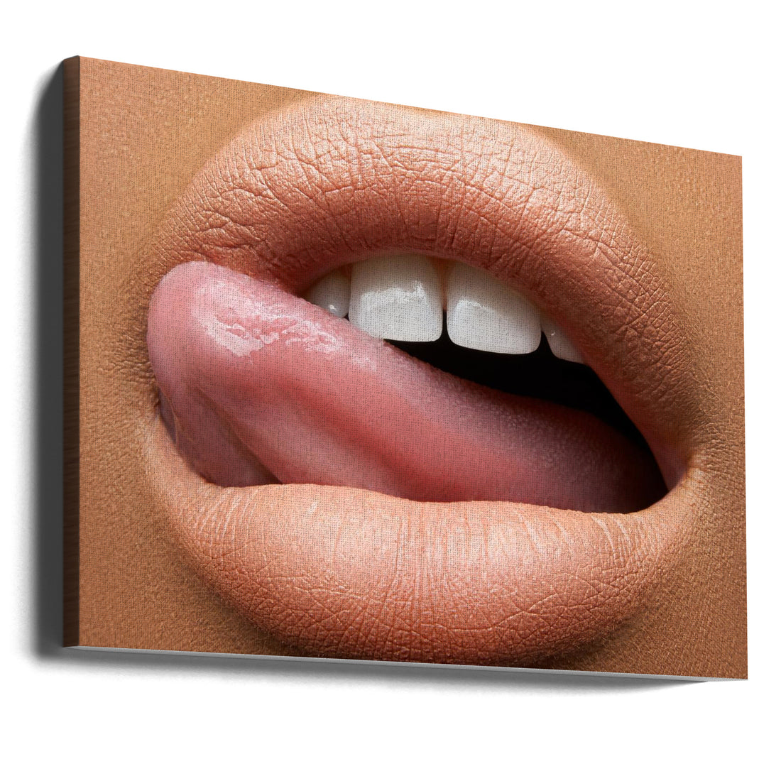 Macro Beauty by Alex Malikov | Glamorous Makeup Art, Large Canvas Wall Art Print | Artsy Earth