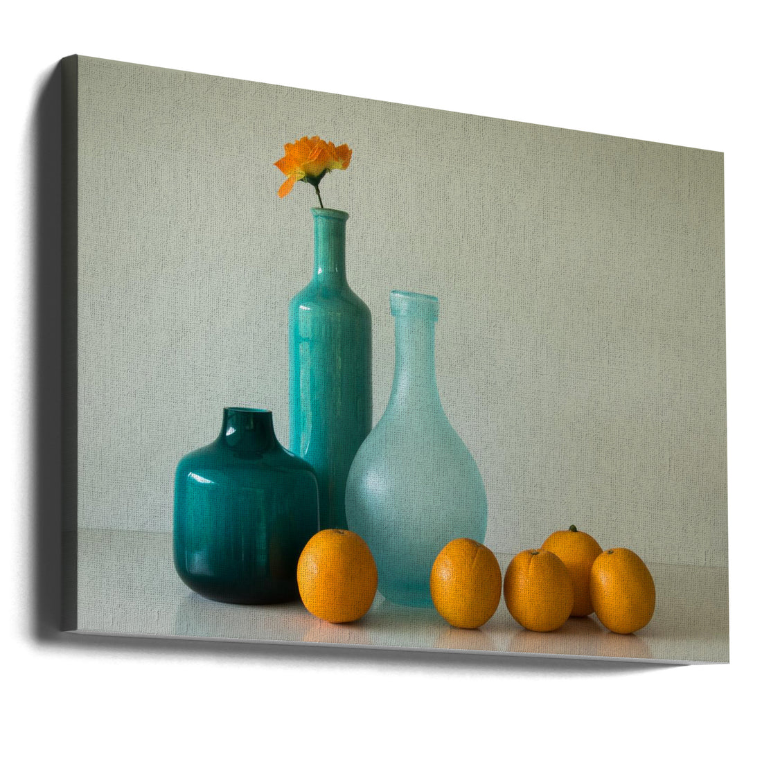 A Touch of Orange by Jacqueline Hammer | Citrus Still Life, Large Canvas Wall Art Print | Artsy Earth