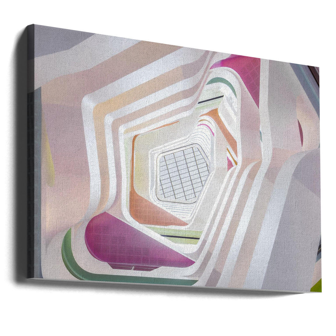 This way - That Way by Renee Doyle | Modern Abstract Architecture, Large Canvas Wall Art Print | Artsy Earth