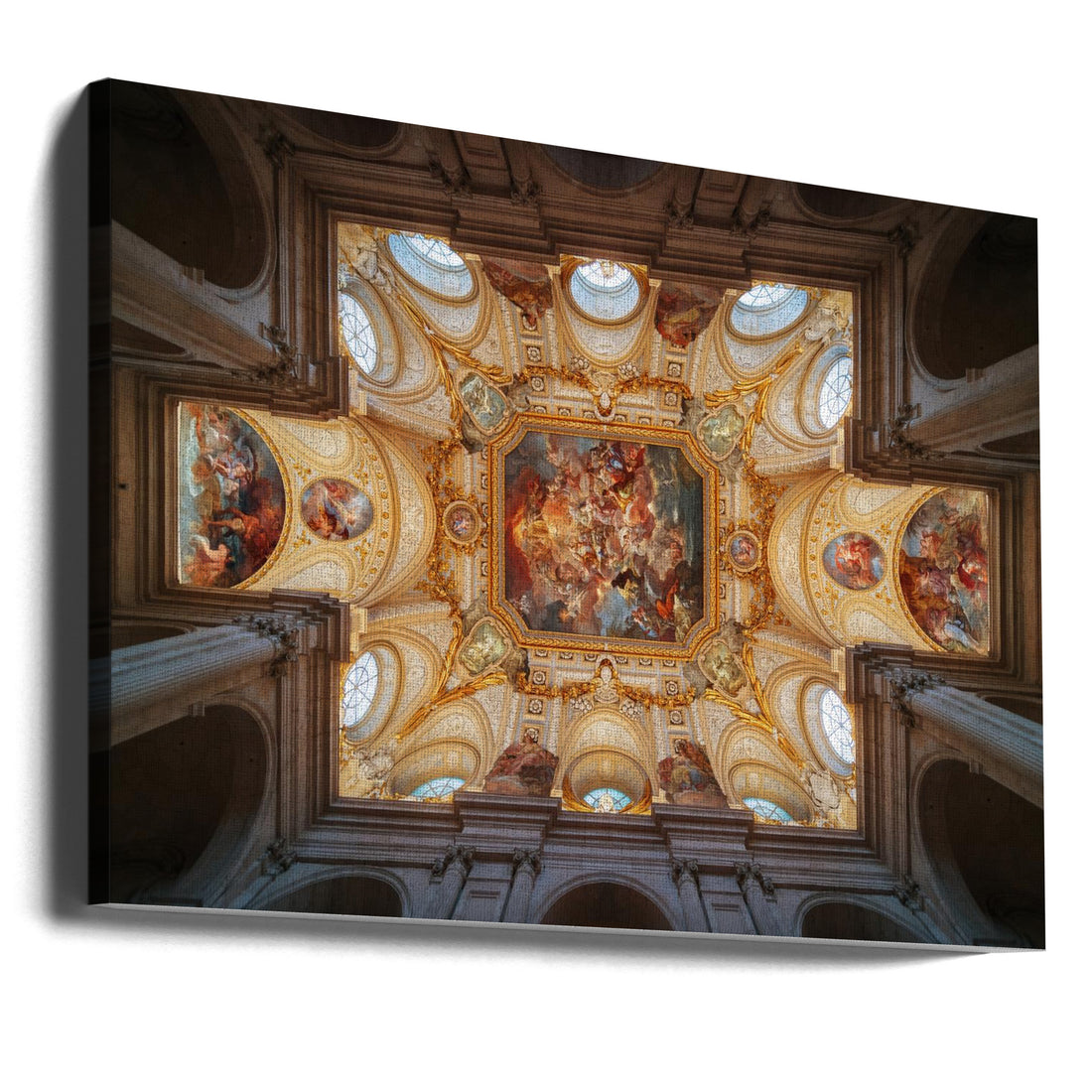 Royal Madrid Palace by Juan Pablo De Miguel | Historic Spanish Architecture, Large Canvas Wall Art Print | Artsy Earth