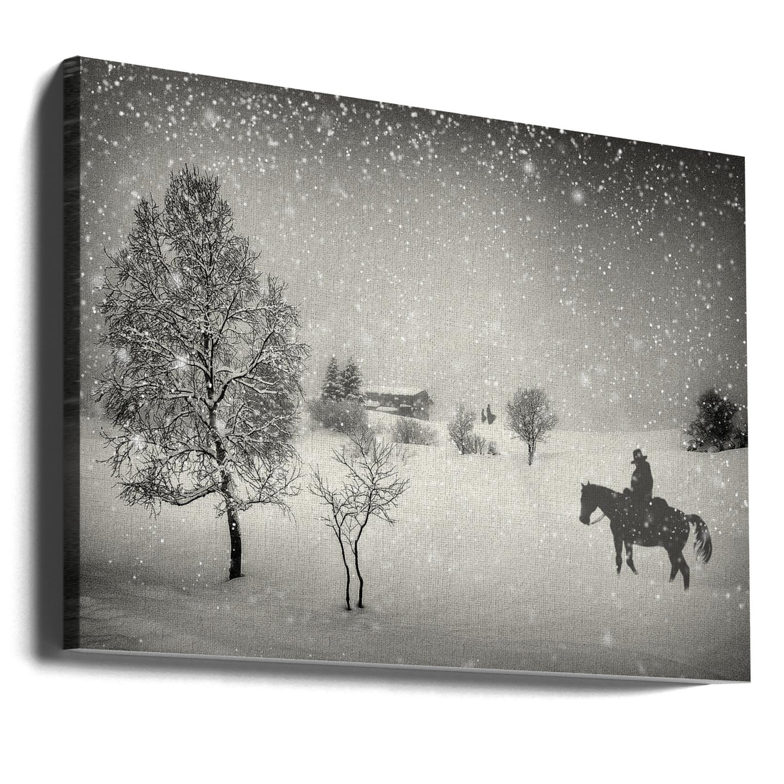 Wild West Winter by Vito Guarino | Snowy Mountain Landscape, Large Canvas Wall Art Print | Artsy Earth