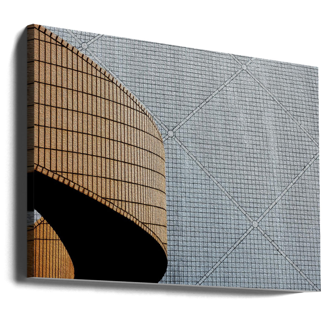 Urban texture - Hong Kong by Arnon Orbach | Urban Geometric Architecture, Large Canvas Wall Art Print | Artsy Earth