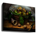 Still Life with Figs by Christian Marcel | Rustic Kitchen Food, Large Canvas Wall Art Print | Artsy Earth