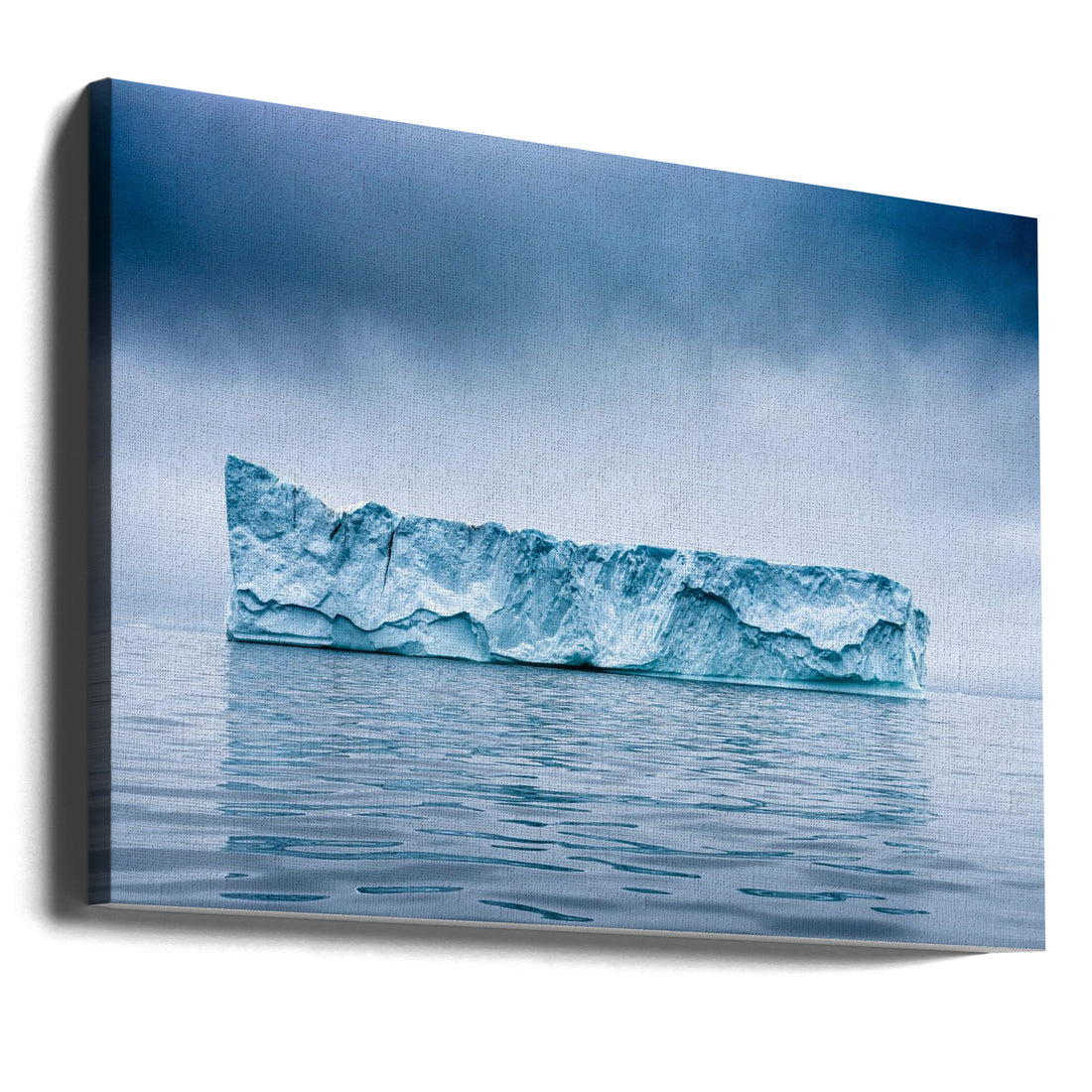 Rothko Berg by Robert Bolton | Minimal Iceberg Seascape, Large Canvas Wall Art Print | Artsy Earth