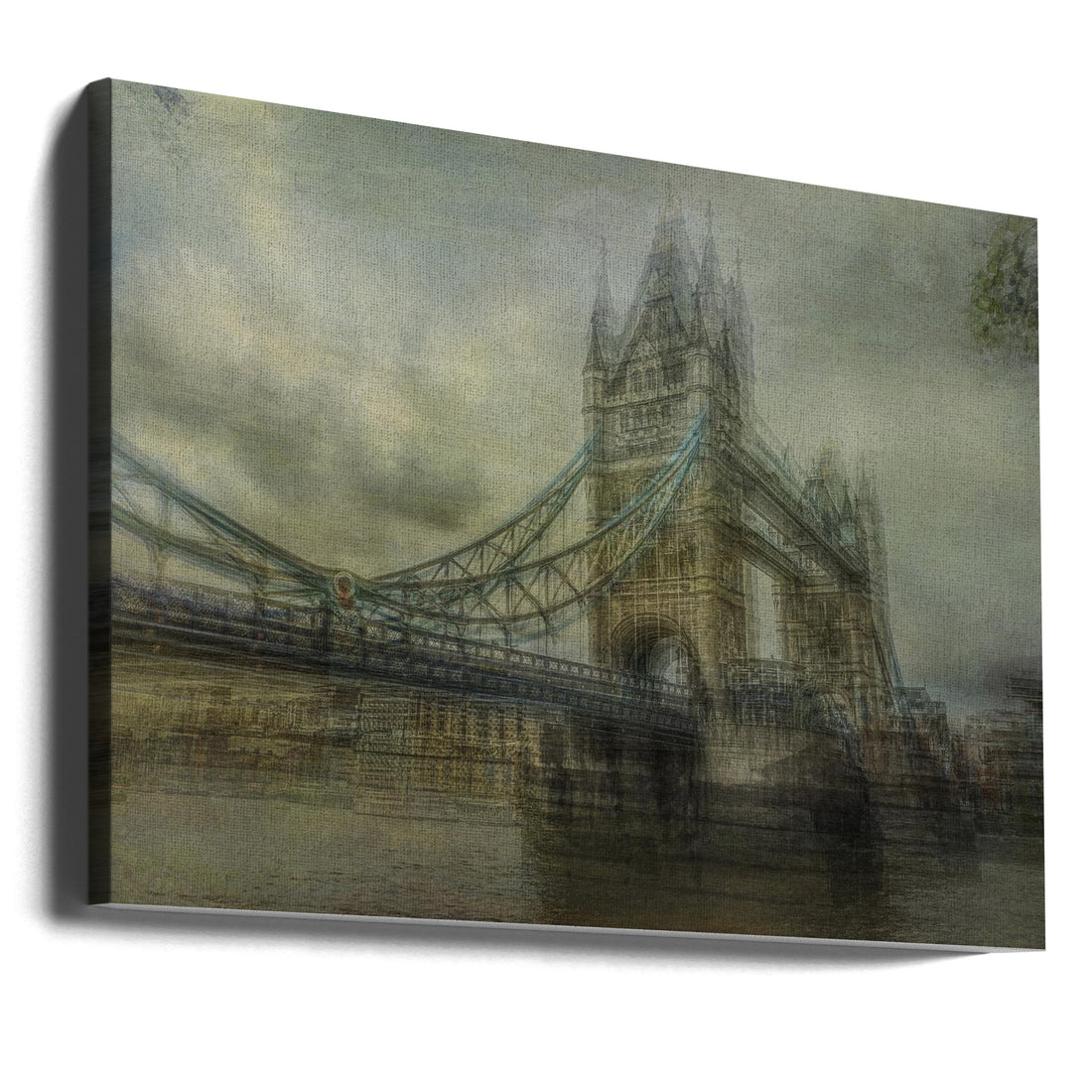 The Tower Bridge by Orkidea W. | London Urban Architecture, Large Canvas Wall Art Print | Artsy Earth