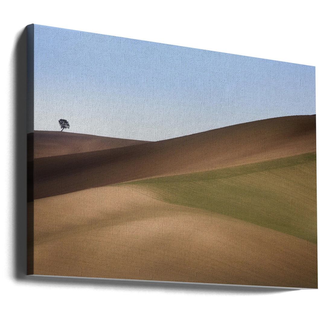 Lonely Hill Farm by Dorian Gray | Rural Pastoral Landscape, Large Canvas Wall Art Print | Artsy Earth