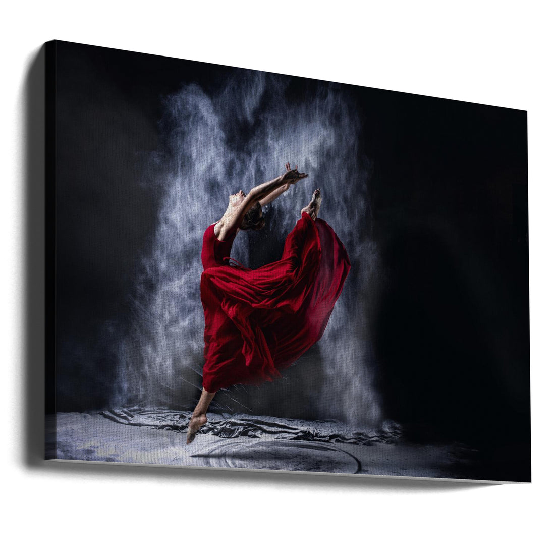 Red Dancing by Petr Kleiner | Ballet Dancer Performance, Large Canvas Wall Art Print | Artsy Earth