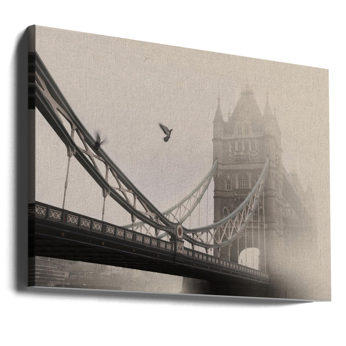 Tower Bridge by Lena Weisbek | London Landmark Architecture, Large Canvas Wall Art Print | Artsy Earth