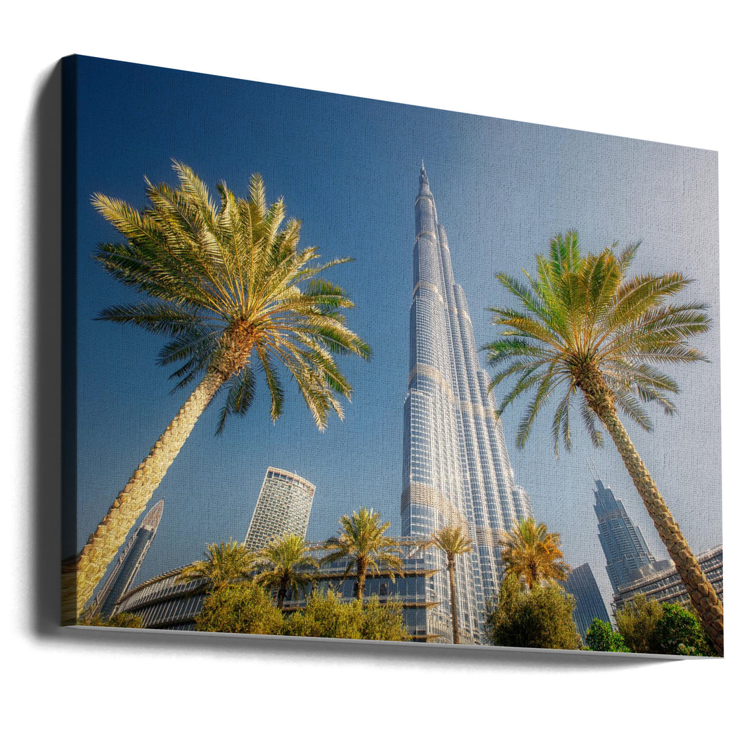 Born to touch the sky by Rahul Wedpathak | Dubai Urban Skyline, Large Canvas Wall Art Print | Artsy Earth