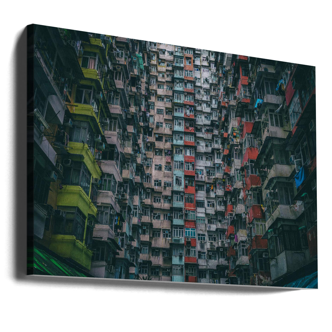 Urban Block by Fahad Abdualhameid | Modern Architecture Geometry, Large Canvas Wall Art Print | Artsy Earth