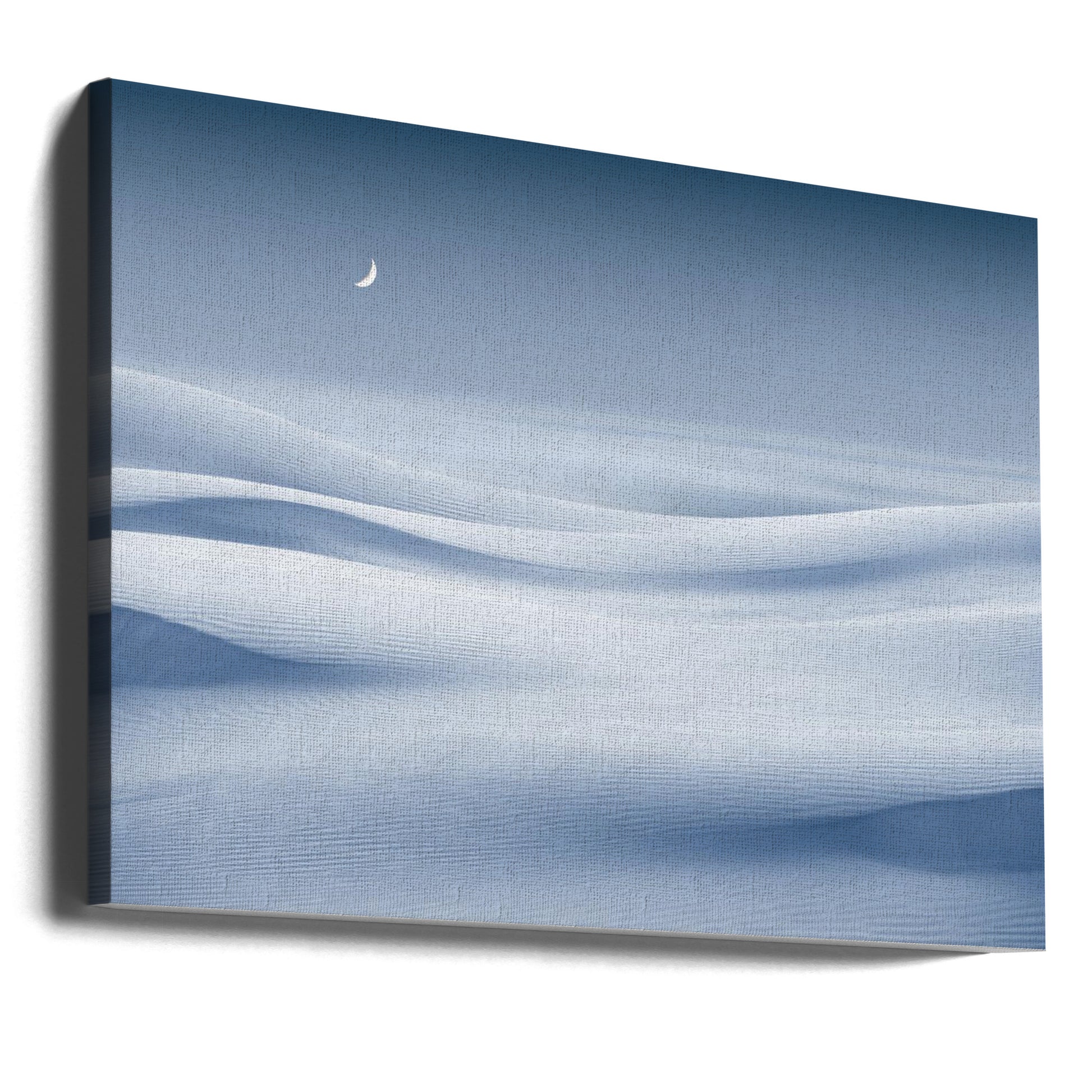 Desert Frost by Shanyewuyu | Minimal Desert Landscape, Large Canvas Wall Art Print | Artsy Earth