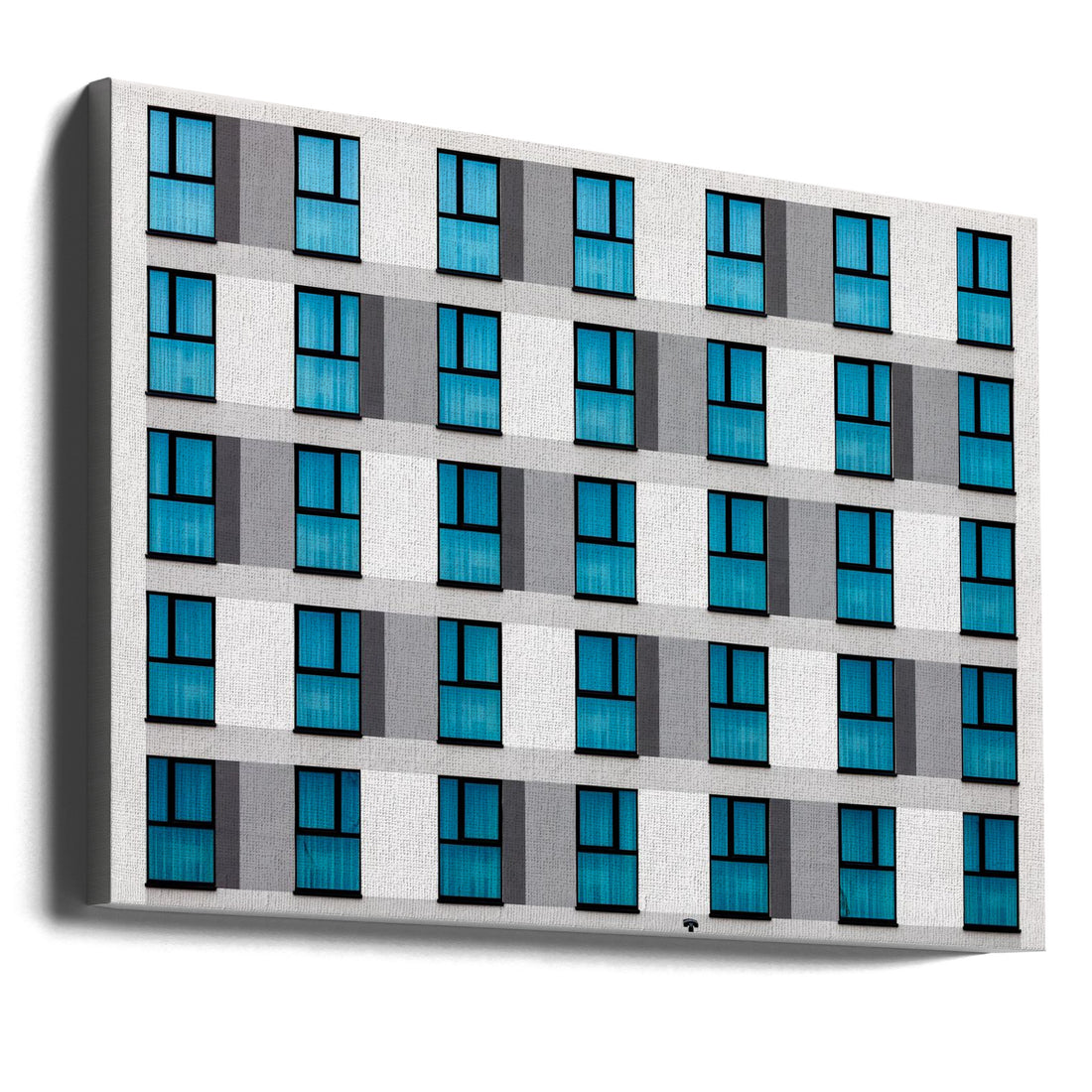 Urban Squares by Peter Pfeiffer | Geometric Building Pattern, Large Canvas Wall Art Print | Artsy Earth