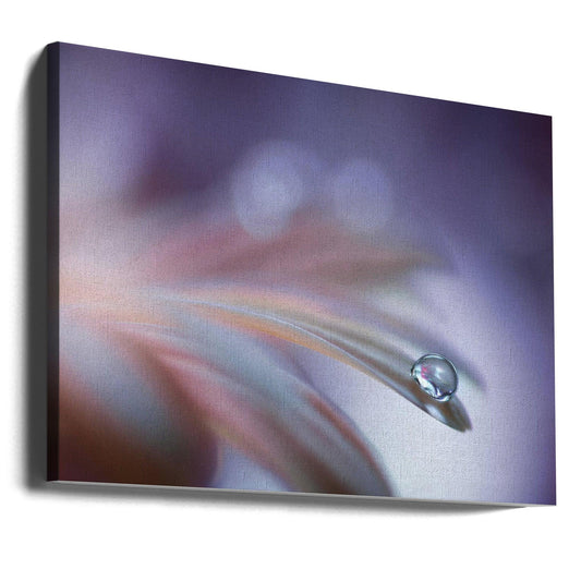 Sound of Soul by Rina Barbieri | Floral Water Droplets, Large Canvas Wall Art Print | Artsy Earth