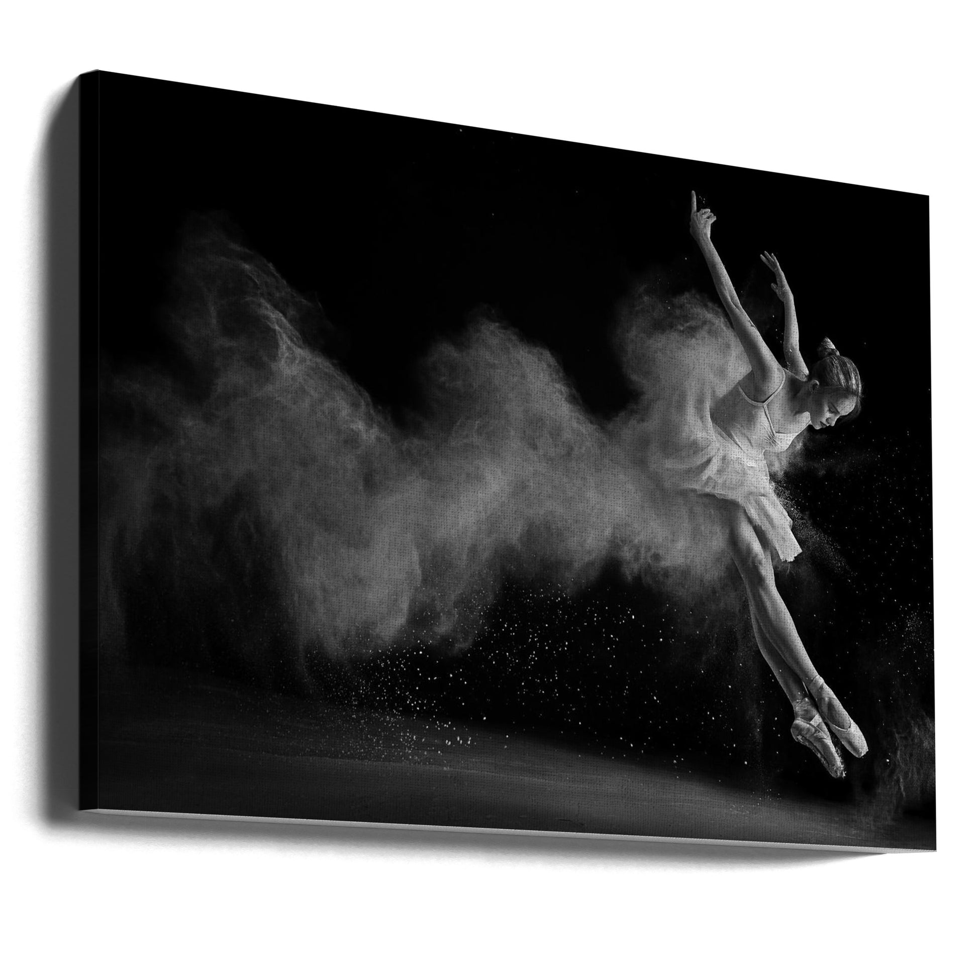 The White Swan by Sebastian Kisworo | Ballet Dance Performance, Large Canvas Wall Art Print | Artsy Earth