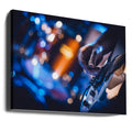 Live Guitar Music by Ajkabajka | Concert Performance Stage, Large Canvas Wall Art Print | Artsy Earth