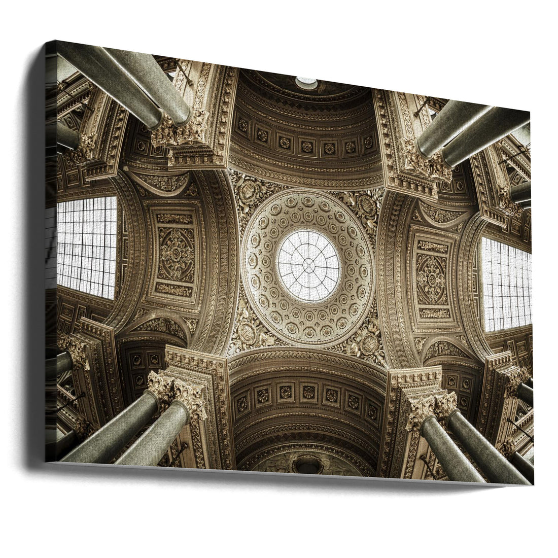 Versailles Palace by Nanouk El Gamal - Wijchers | Historic Architecture Perspective, Large Canvas Wall Art Print | Artsy Earth